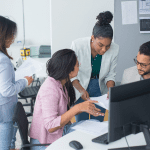 The seller's team prepares for a business valuation to achieve a profitable business sale.