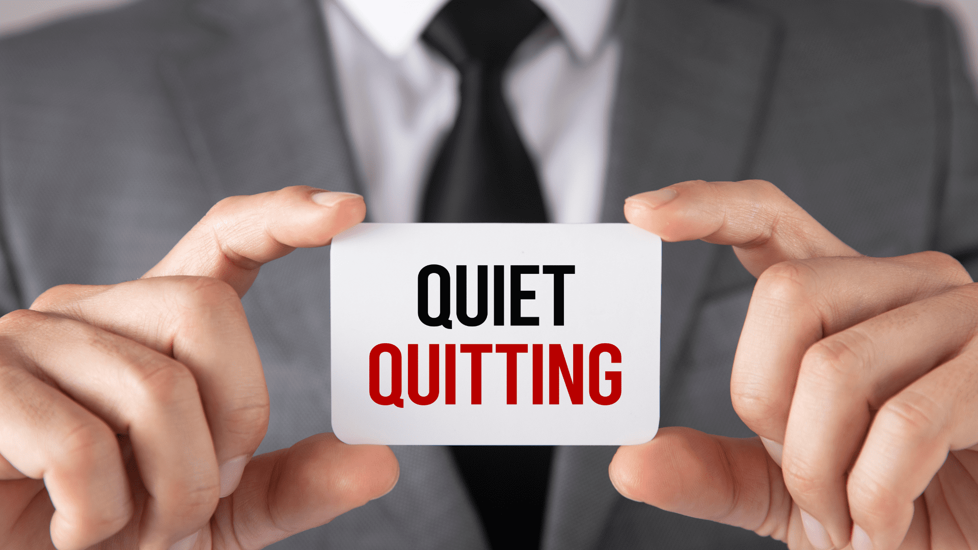When Compensation Strategy Pushes Employees to “Quiet Quit”