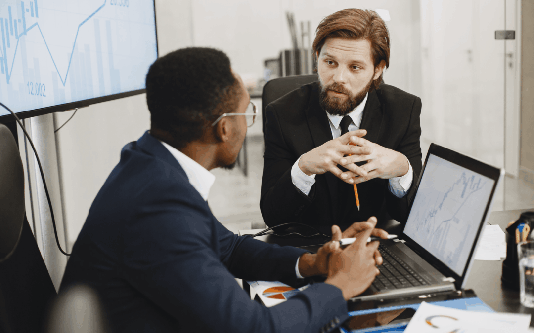 A business buyer and the seller are in the process of negotiating the sale of a business.