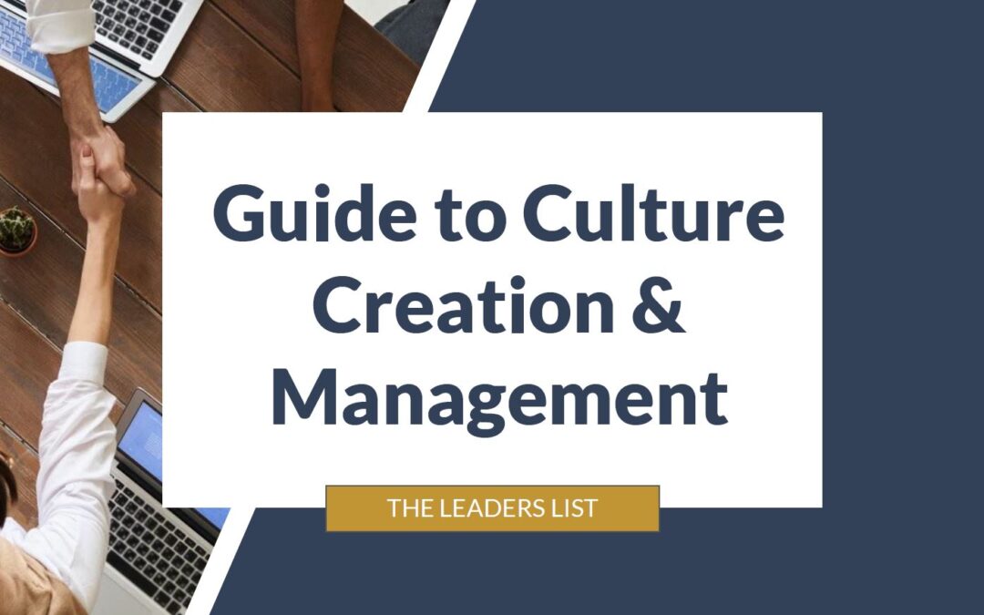 CultureCreationAndManagement