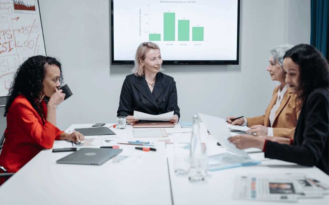 The seller's team is conducting a business valuation in preparation for the business sale.