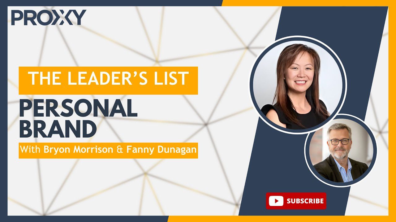 Watch: Personal Branding with Fanny Dunagan & Bryon Morrison